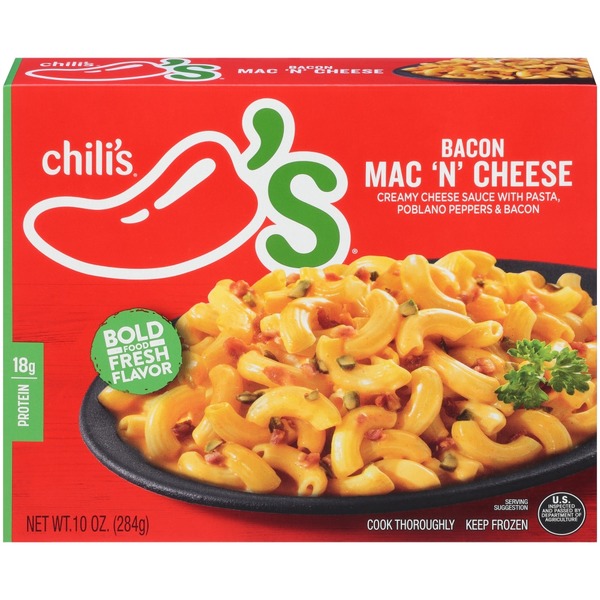 Chili's Bacon Mac 'N' Cheese Frozen Dinner (10 oz) from Kroger Instacart