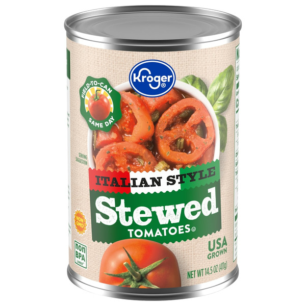 Kroger Kroger Italian Style Stewed Tomatoes SameDay Delivery or Pickup