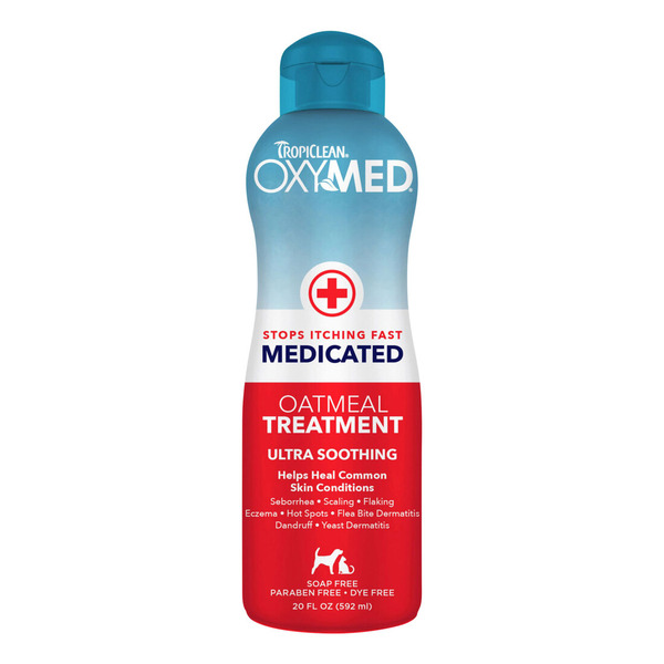 Tropi Clean OxyMed Medicated Anti Itch Conditioning Treatment for Pets