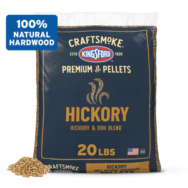 Kingsford Hickory 20-lb Wood Grill Pellets
