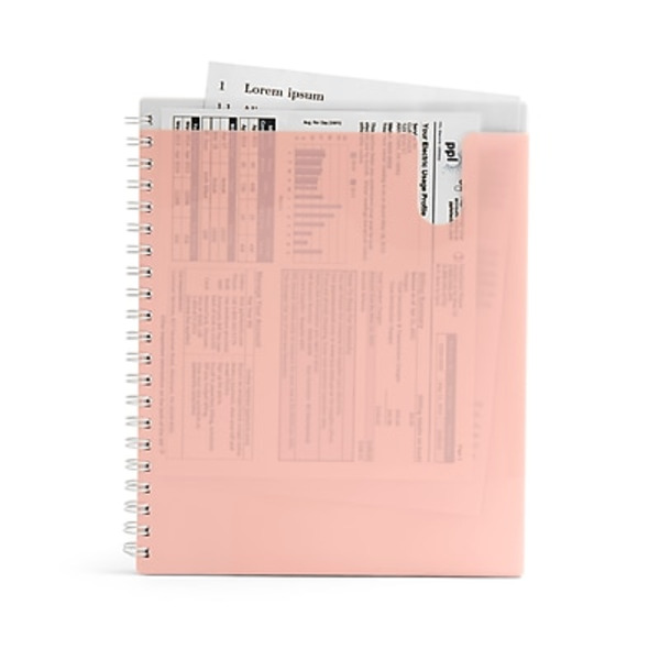 Poppin Blush Medium Pocket Notebook