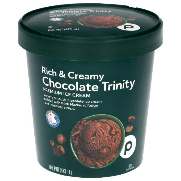 Publix Rich & Creamy Premium Chocolate Trinity Ice Cream Same-Day ...