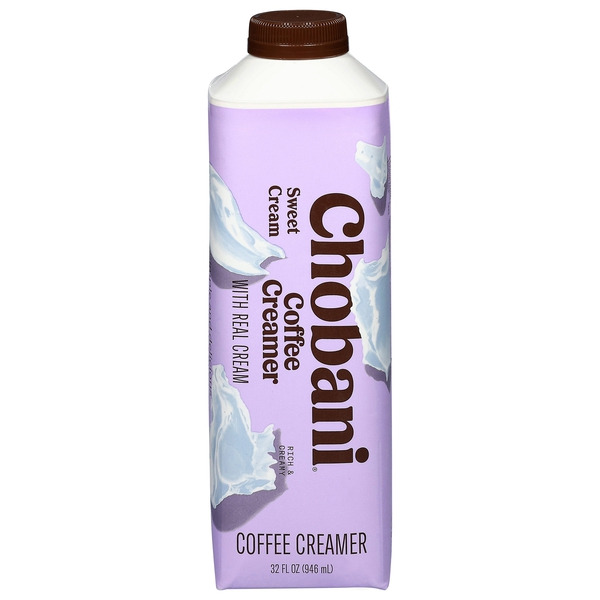 Chobani Sweet Cream Coffee Creamer with Real Cream Same-Day