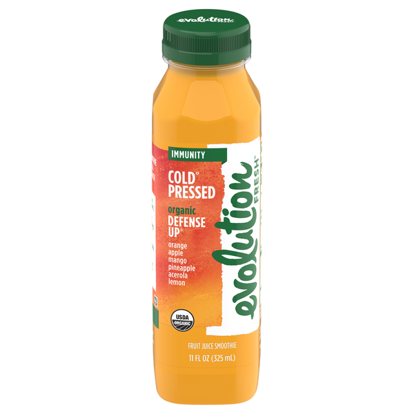 Evolution Fresh Organic Immunity Cold Pressed Defense Up Fruit Juice Smoothie