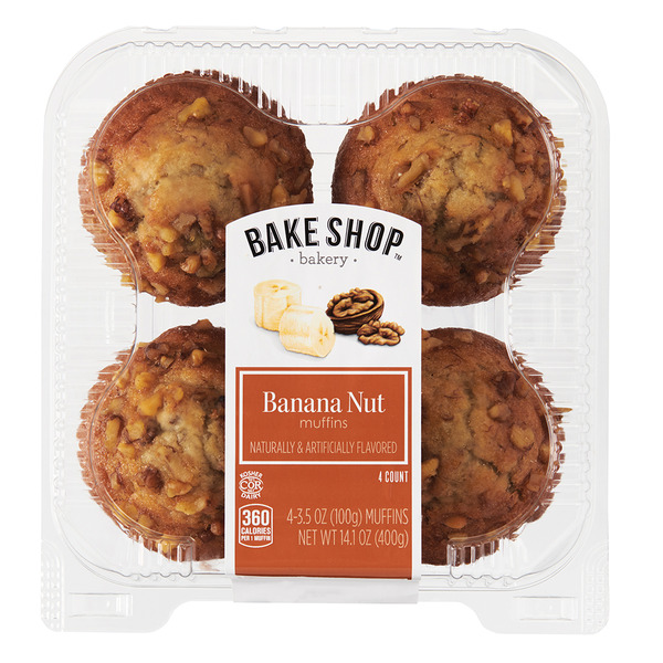 Bake Shop Banana Nut Muffins
