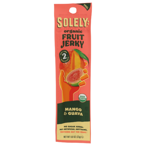 Solely Organic Mango & Guava Fruit Jerky