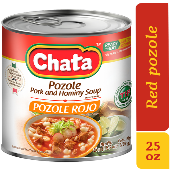Chata  Pozole Pork With Hominy Soup