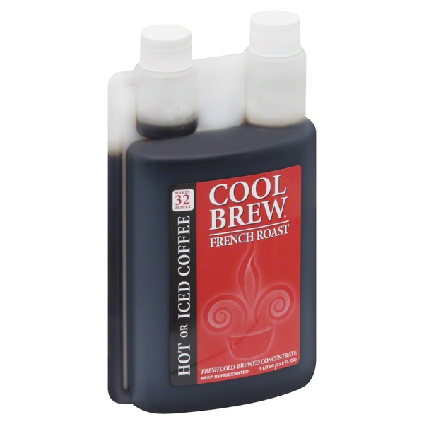 Cool Brew Coffee, Concentrate, French Roast (33.8 oz) Instacart