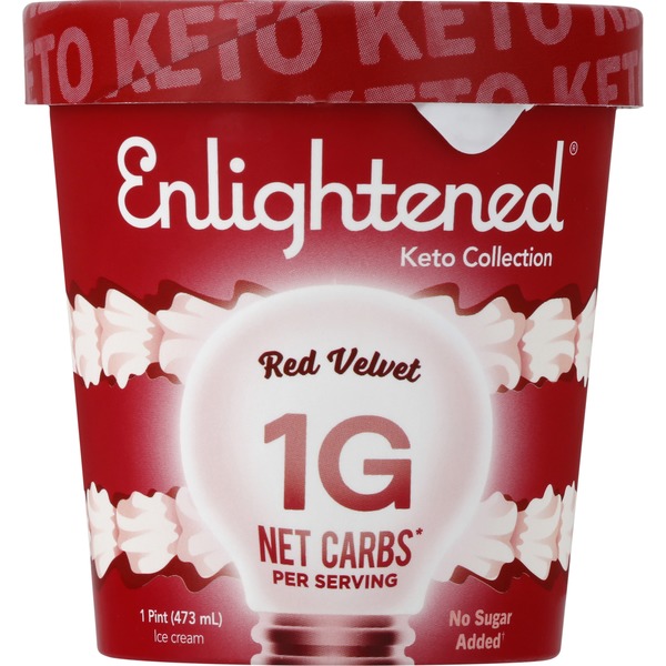 Enlightened Ice Cream, Red Velvet (1 pt) from Sprouts Farmers Market