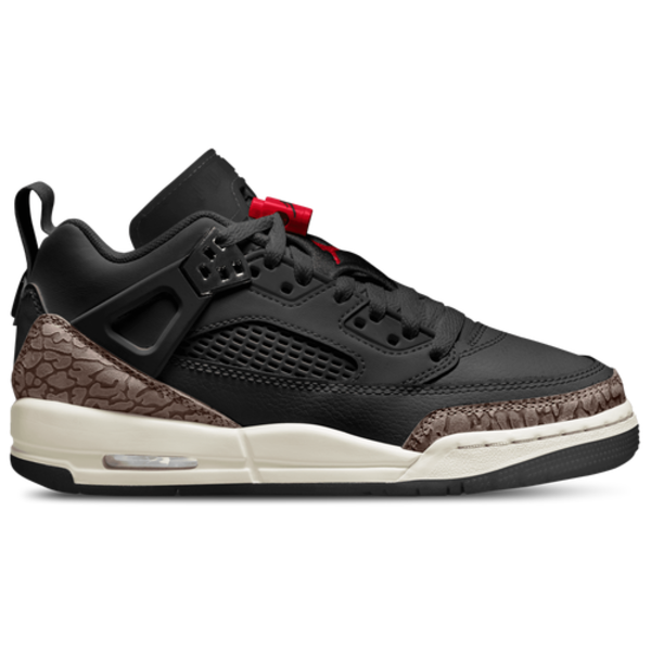 Jordan Kids' Grade School Spizike Low Shoes, Size 4.5, Medium/D - Black/Red/Palomino