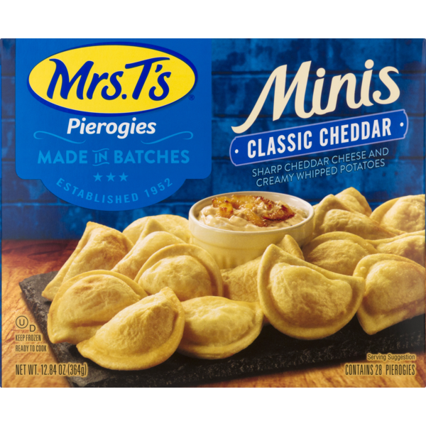 Mrs. T's Minis Four Cheese Medley Pierogies (12.84 oz) Instacart