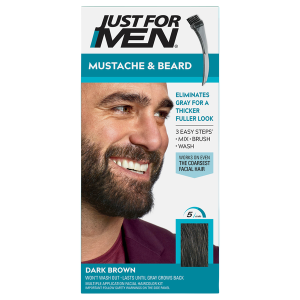 MENさん専用ページ Just For Men Hair Color, Mustache & Beard, Dark Brown M-45 Same