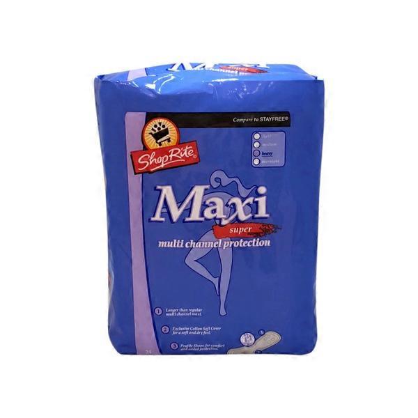 ShopRite Super Heavy Maxi Pads (100 ct) Instacart