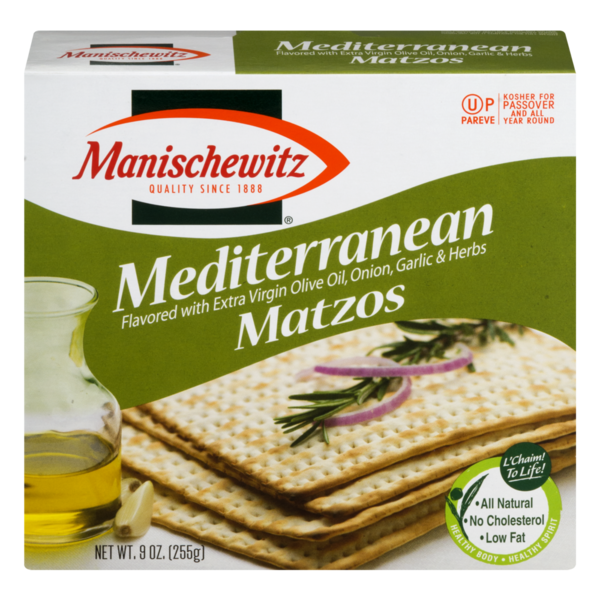 Manischewitz Matzos Mediterranean (9 oz) Instacart