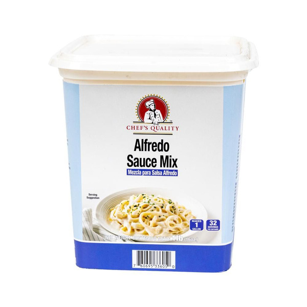 CHEFS QUALITY - ALFREDO SAUCE MIX - 1LB