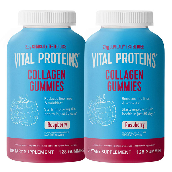 Vital Proteins Collagen Gummies, Raspberry 256 Count