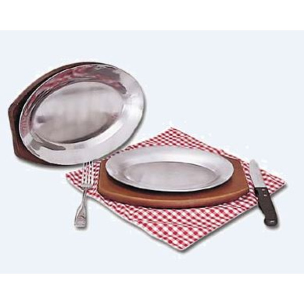 Adcraft SZ-10 Sizzling Steak Platter - 10.5" x 7"