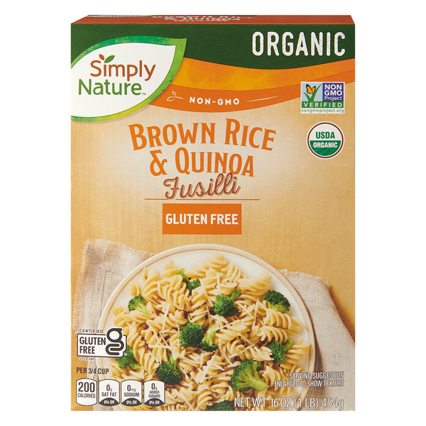 Simply Nature Organic Brown Rice Quinoa Fusilli