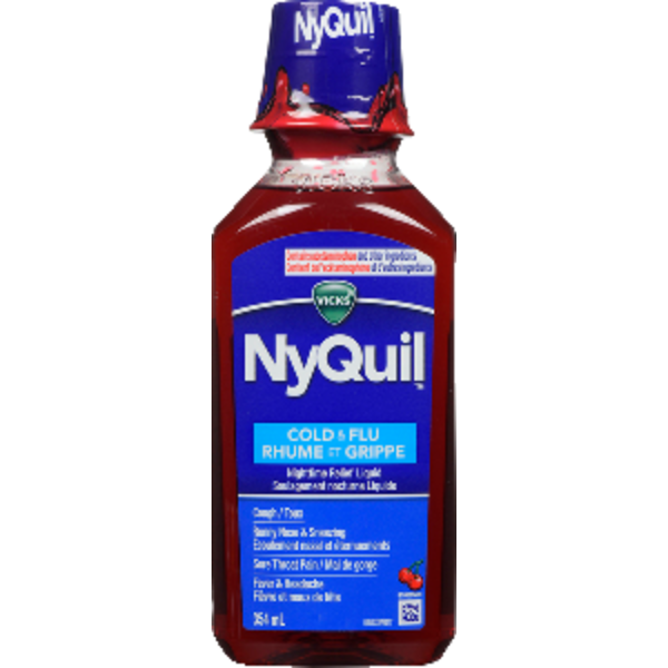 Vicks Cold Cherry Nyquil Same-Day Delivery | Rexall