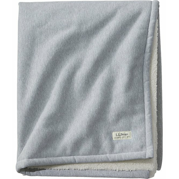 L.L.Bean 1912 Sweatshirt  Sherpa Throw