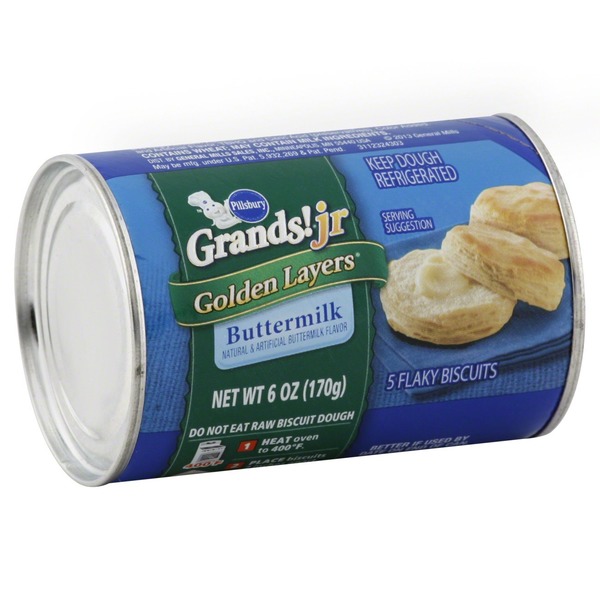 Pillsbury Flaky Layers Buttermilk Biscuits (6 oz) from Kroger Instacart