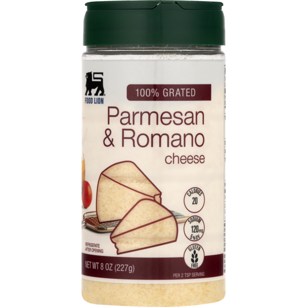 Food Lion Cheese, Parmesan & Romano (8 oz) Instacart
