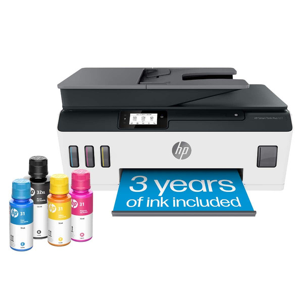 HP Smart Tank Plus 651 Wireless Color Inkjet All-in-One Printer & Fax