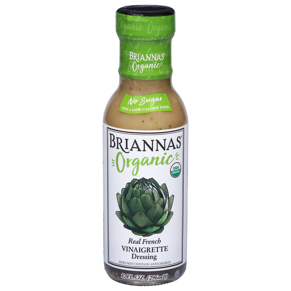 BRIANNAS Organic Real French Vinaigrette Dressing Same-Day Delivery or  Pickup | The Fresh Market