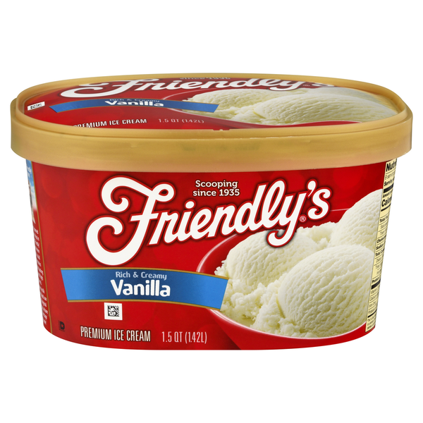 Friendly's Ice Cream, Premium, Vanilla Same-Day Delivery or Pickup ...