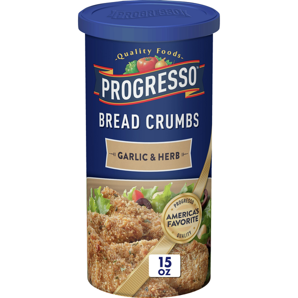 Progresso Garlic & Herb Bread Crumbs