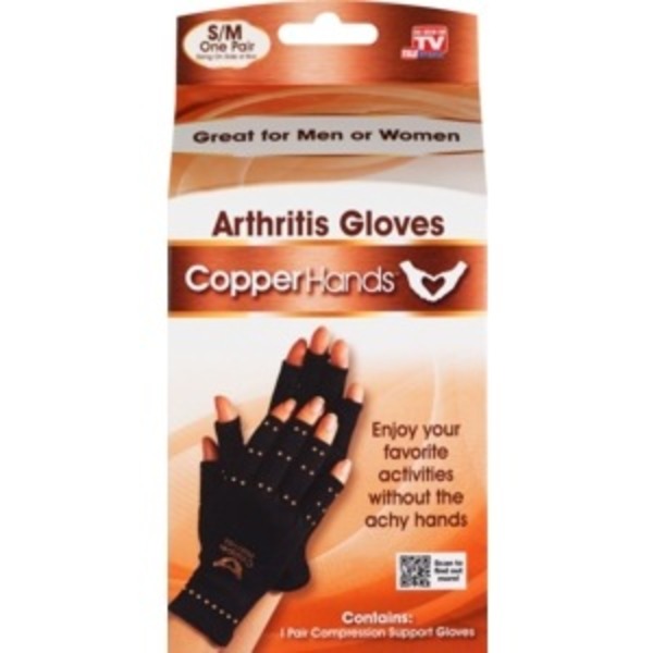 Copper Hands Arthritis Gloves, S/M (pair) from CVS Pharmacy® Instacart
