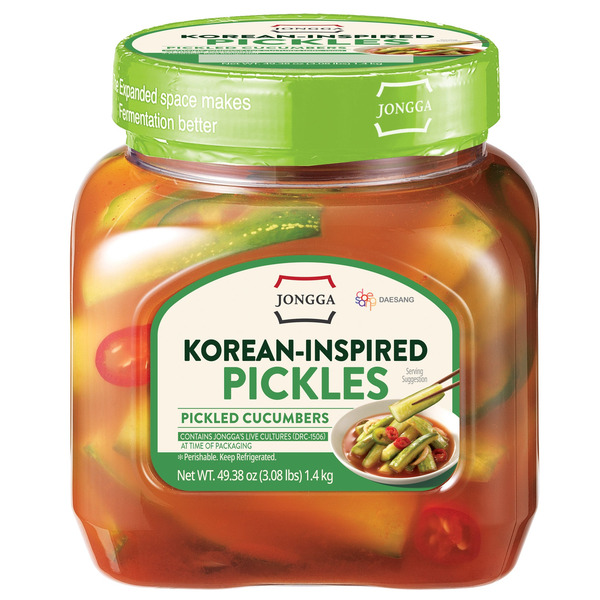 Jongga Korean-Inspired Pickles, 49.38 oz