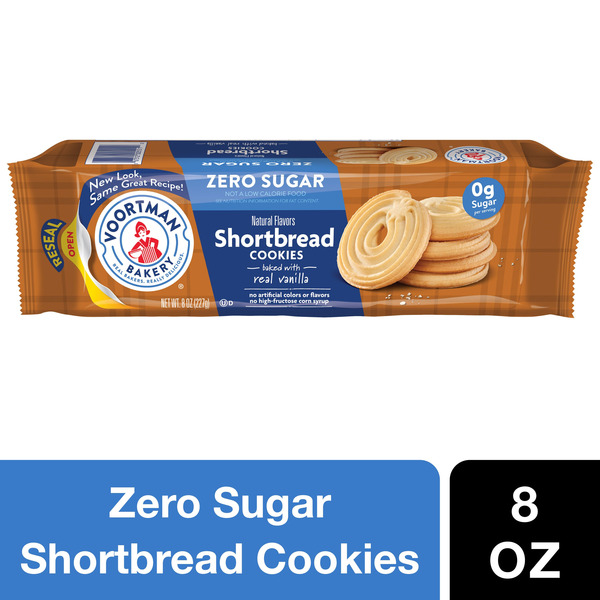 Voortman Bakery Cookies, Zero Sugar, Shortbread Same-Day Delivery