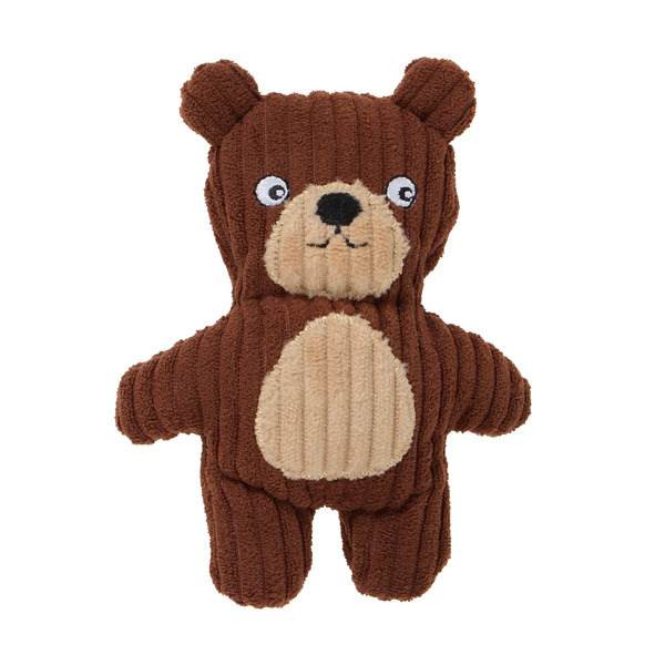 Joyhound Biteshield Plush Bear Squeaky Dog Toy - Brown