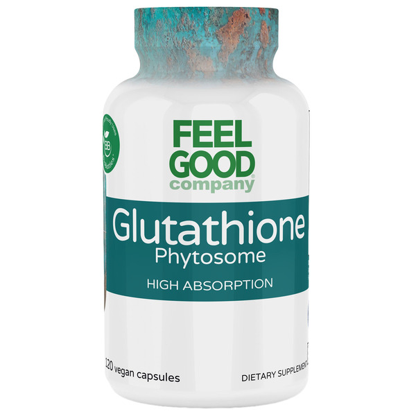 FEELGOOD Glutathione Phytosome 120 Vegan Capsules