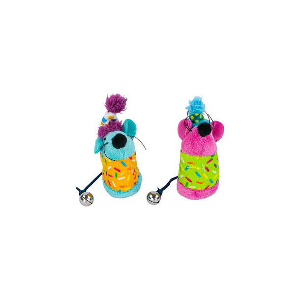 Play On Catnip Party Mice Cat Toy