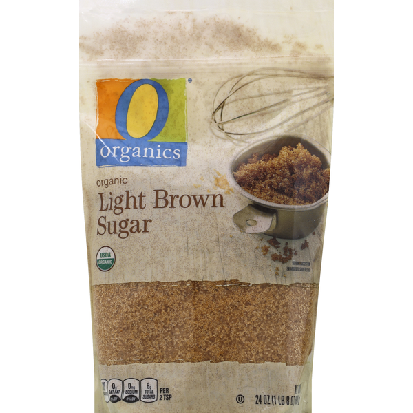 O Organics Sugar, Organic, Light Brown