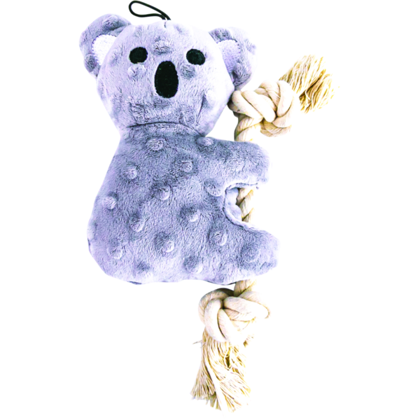 Play On Rope Koala Dog Toy