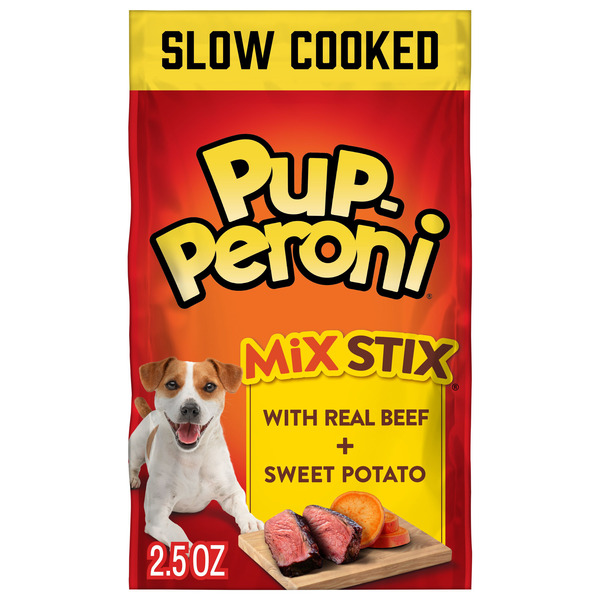 Pup-Peroni Mix Stix Dog Treats With Real Beef + Sweet Potato Same