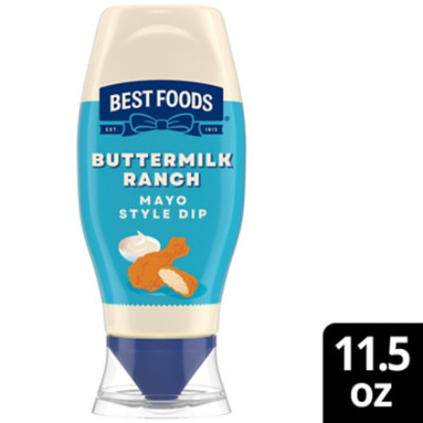 Best Foods Chicken Tender Mayonnaise Style Dip Buttermilk Ranch