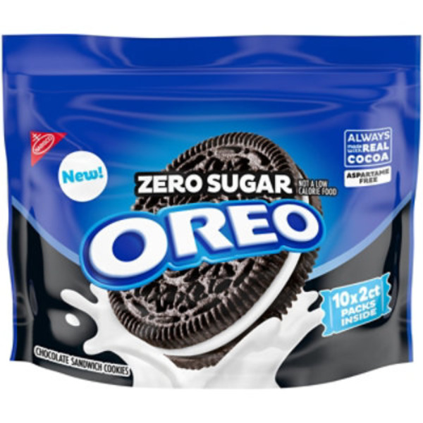 Oreo Zero Sugar Chocolate Sandwich Cookies