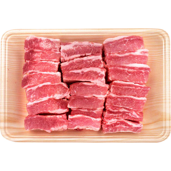 Cut Natural Pork Bbq Spare Rib
