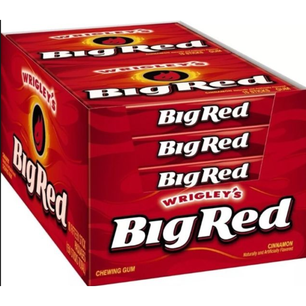 Wrigley's - Big Red Gum Slim Pack - 10/15 sticks