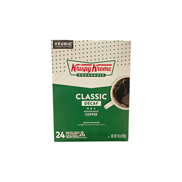 Krispy Kreme Coffee K Cup Decaf
