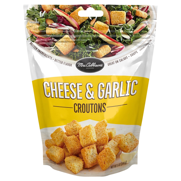 Mrs. Cubbison's Croutons, Cheese & Garlic Same-Day Delivery or Pickup | Jerry's Foods Mrs. Cubbison's Croutons, Cheese & Garlic Same-Day Delivery or Pickup | Jerry's Foods