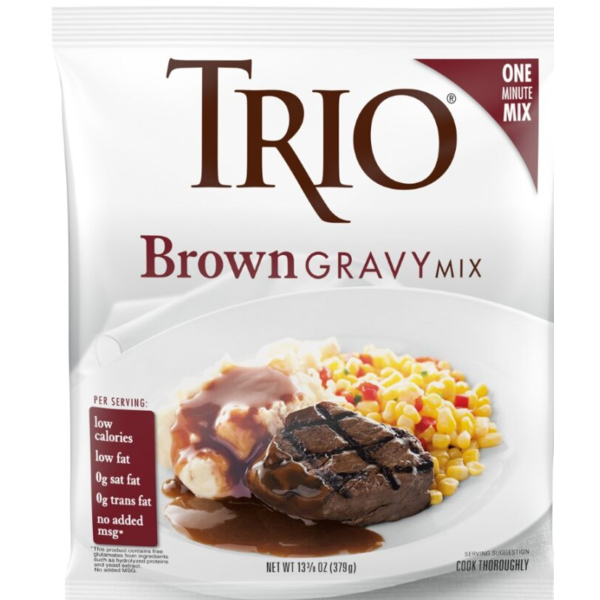 Trio - Brown Gravy Mix - 8/13 oz Packet