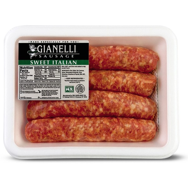 ALDI Gianelli Sausage Sweet Italian Sausage Links SameDay Delivery or Pickup Instacart