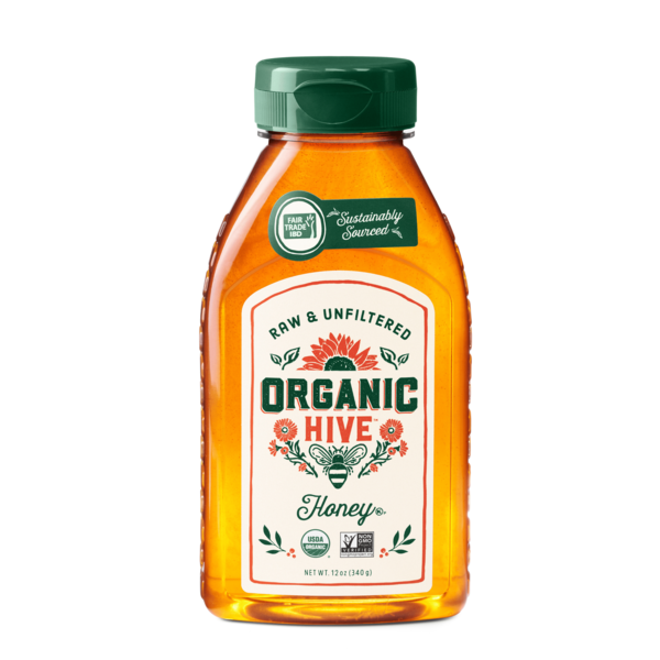 Organic Hive Raw & Unfiltered Organic Honey