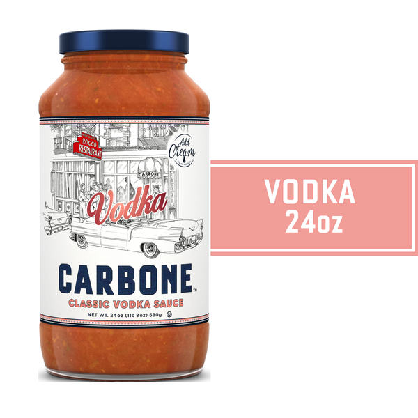 Carbone Classic Vodka Pasta Sauce, Kosher, NonGmo, Italian Tomatoes