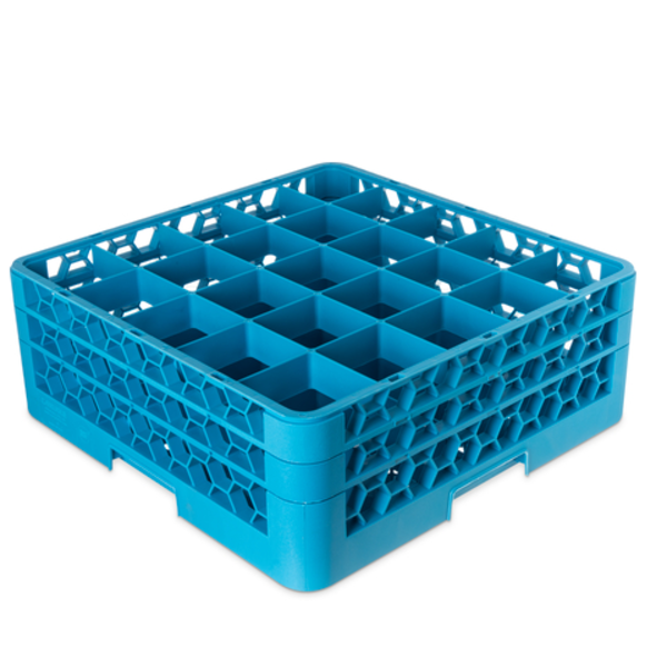 Glass Rack 25 Compartment - 1 Ea